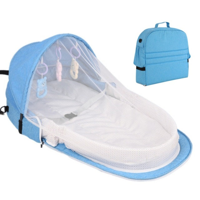 Foldable Baby Bed With Mosquito Net