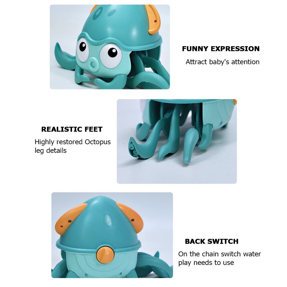 Baby Octopus Clockwork Bath Toys